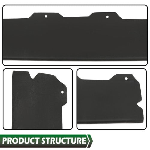 Solid Spare Fit For 80-92 Cadillac Deville Fleetwood Brougham Rear Trunk License Fillers