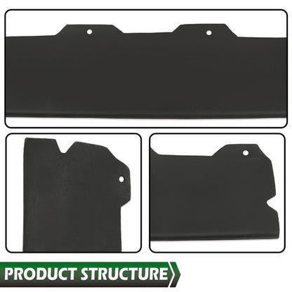 Solid Spare Fit For 80-92 Cadillac Deville Fleetwood Brougham Rear Trunk License Fillers