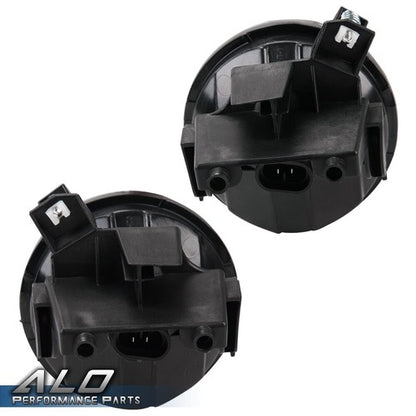 Solid Spare Fit For 2001-2004 Dodge Dakota / 2001-2003 Durango Smoked Lens Fog Lights Lamp