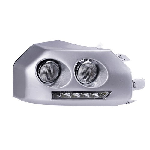For 2007-14 Toyota Fj Cruiser Chrome LED Bumper Fog Light DRL W/Wiring+Bulbs 2pc