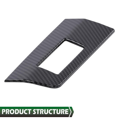 Solid Spare Fit For 20-23 Chevy Corvette C8 Carbon Look Heads Up Display Panel Cover Trim