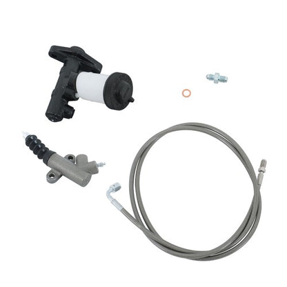 Solid Spare Fit For Mazda Miata Master Cylinder & Stainless Clutch Line Kit MC229 + SC825