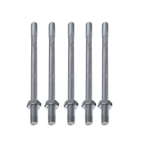 Solid Spare 5 Spool 3625PSI Hydraulic Monoblock Double Acting Control Valve 11 GPM SAE Ports