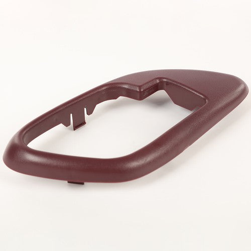 Solid Spare Fit For 95-99 Chevy GMC Truck Left &Right A Pair Red Inside Door Handles Bezel
