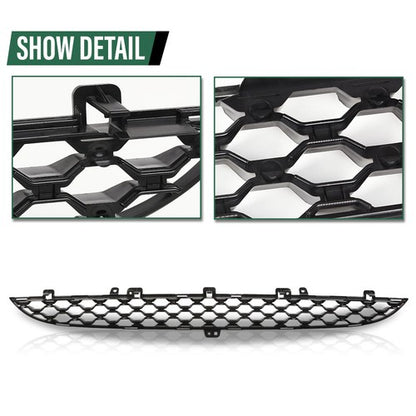 Solid Spare New Fit For 2014 2015 2016 2017 Jaguar F-Type T2R2860 Front Bumper Lower Grille