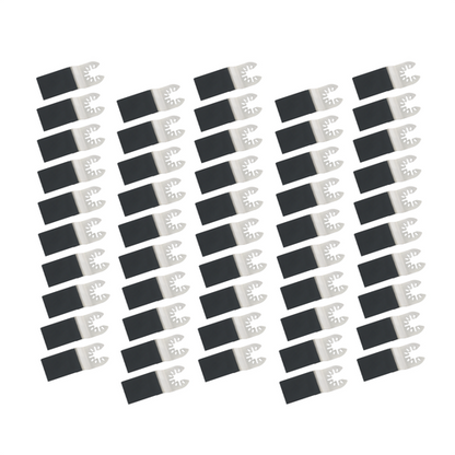 Solid Spare Bi-Metal Oscillating Multitool Quick Release Oscillating Saw Blades Set of 50
