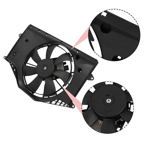 Solid Spare For Honda Civic 2016-2020 1.5L 624610 HO3115173 Radiator Cooling Fan Assembly