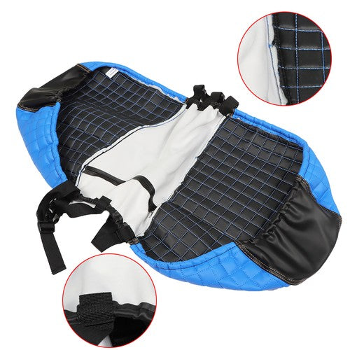 Solid Spare 2PS Front Seat Cover Blk Diamond Stitching For EZGO Medalist TXT 1994 95 96-2013