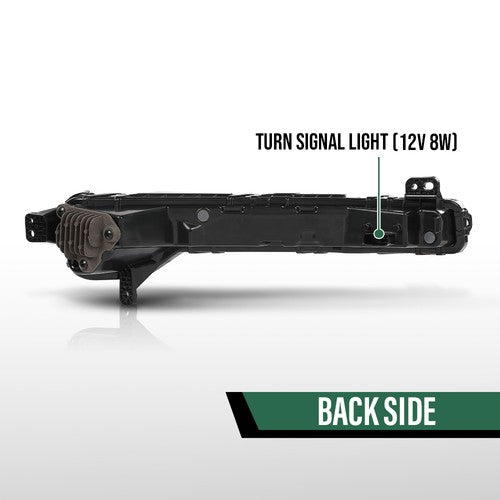 Solid Spare Fit For 2020-2025 Lincoln Corsair LED Turn Signal Light Assembly Left Side