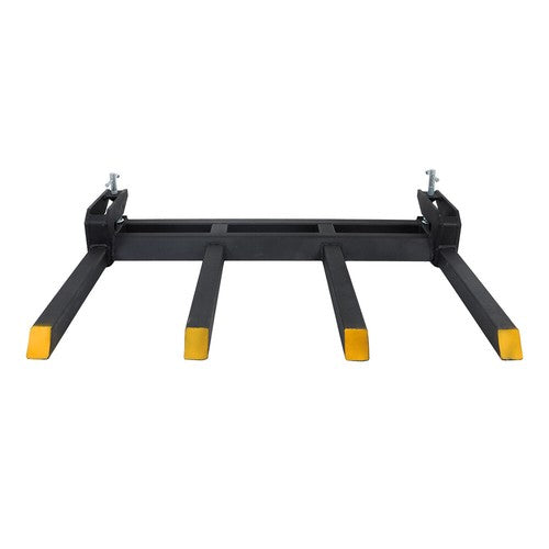 Solid Spare 2500lbs Clamp on Heavy Debris Fork for Tractor Skid Steer Buckets Universal 42"