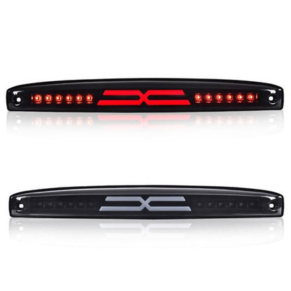 Solid Spare Fit For 2003-2006 Dodge Ram 2500 3500 LED Rear Center Tailgate Brake Light Black