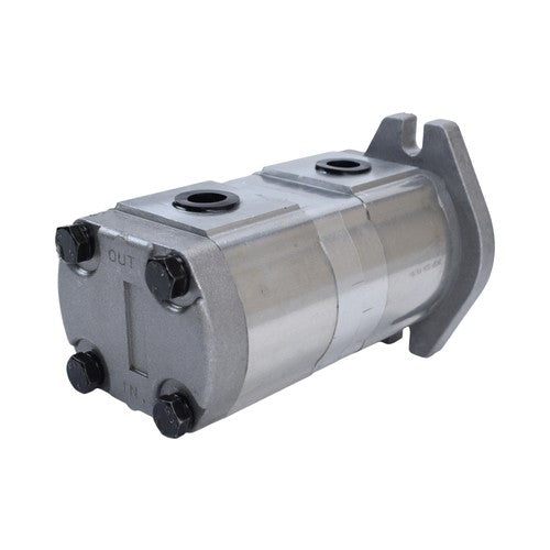 Hydraulic Tandem Double Gear Pump HGP-33A-F6/6R Shaft Replacement