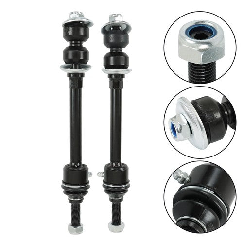 Solid Spare For Ram 1500 11-12 4.7L/5.7L V8 Upper Control Arms Inner Outer Tierods 10PC 4x4