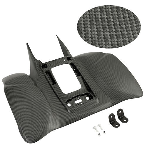 Solid Spare For Honda TRX 400EX 1999-2007 2002 2003 Rear Fender Carbon Fiber Printing ABS