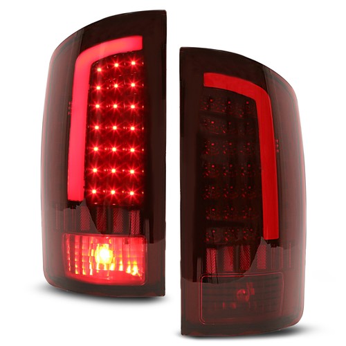 Solid Spare For 2002-2006 Dodge Ram 1500 2500 3500 LED Tail Lights Brake Lamps Left+Right