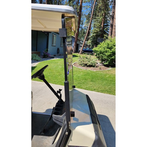 Solid Spare Tinted Fold Down Golf Cart Windshield Windscreen For EZGO Marathon 1986-1994.5