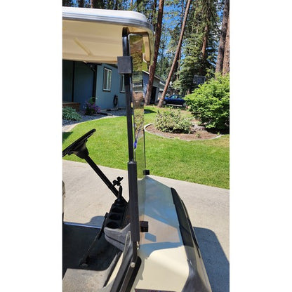 Solid Spare Tinted Fold Down Golf Cart Windshield Windscreen For EZGO Marathon 1986-1994.5
