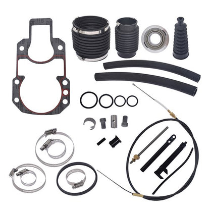 Solid Spare Transom Seal Bellows Kit With Lower Shift Cable for Mercruiser Alpha One SEI