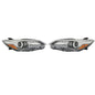 Solid Spare Headlights Headlamps Clear Lens Left+Right Side Fit For Toyota Camry 2015-2017