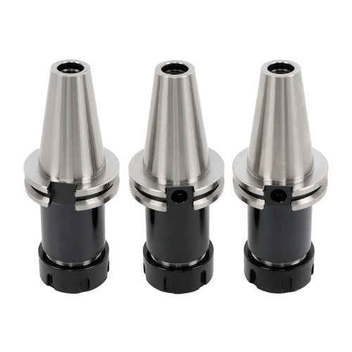 Solid Spare CAT40-ER32-4 Precision Collet Chuck Tool Holder CNC mill 3pcs
