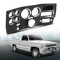 Solid Spare Dash Instrument Bezel W/ A/C+Storage Fit For 1981-1983 Chevrolet GMC Truck