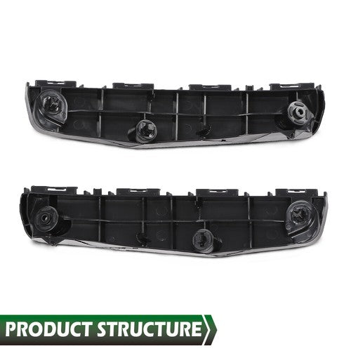 Solid Spare Fit For 16-21 Toyota Prius TO1042128 TO1043128 Front Bumper Retainer Bracket Set