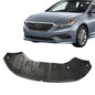 Solid Spare Fit For 2015-2017 Hyundai Sonata Front Engine Splash Shield Under Cover Black