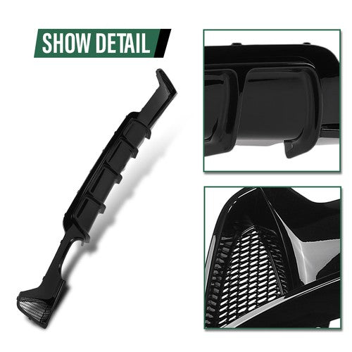 Solid Spare Fit For 14-20 BMW F32 F33 F36 xDrive MP Style Rear Diffuser Single Dual Exhaust