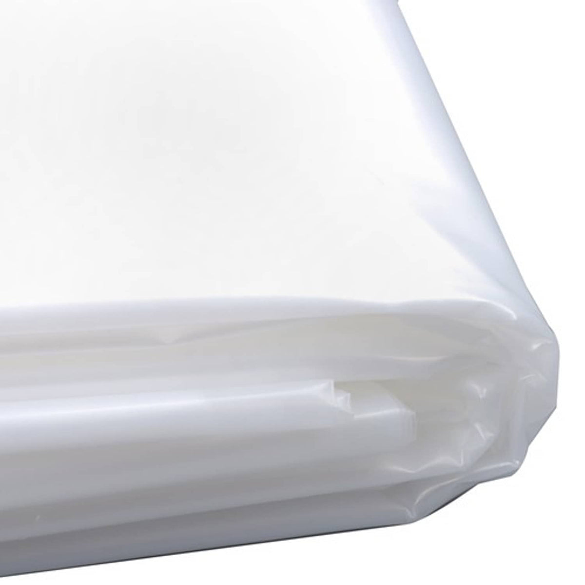Solid Spare Clear Greenhouse Plastic Sheeting -6 mil UV Resistant Polyethylene 14 × 25 FT US