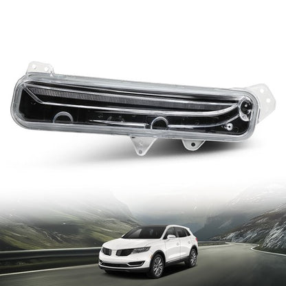 Solid Spare Front Bumper LED Fog Light Driving Lamp Fit For 2016-2017 Lincoln MKX Left Side