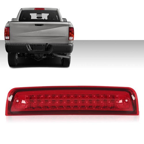 Solid Spare Fit For 09-2017 Dodge Ram 1500 2500 3500 LED 3rd Brake Tail Light Cargo Lamp Red