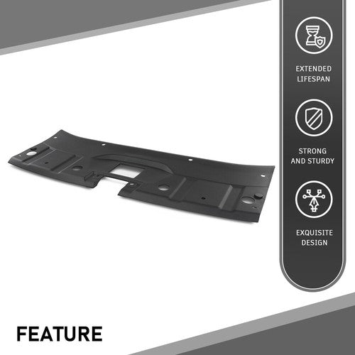 Solid Spare Fit For 21-24 Jeep Grand Cherokee Radiator Support Cover | Upper | Sight Shield