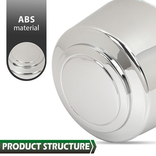 Solid Spare 4X 16 Inch Wheel Center Hub Caps Rim Nut Covers Fit For Ford Truck 8 Lug