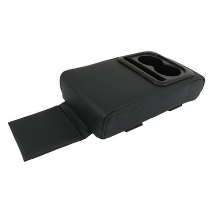 Solid Spare Center Console Armrest Pillow Storage Bag W/ Cup And Phone Holder For Most Cars