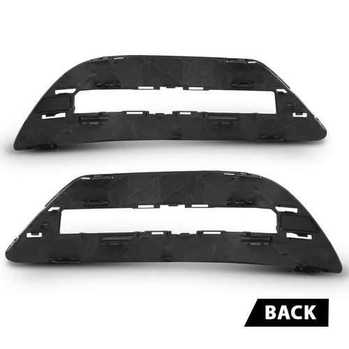 Solid Spare Fit For 2012-2014 Mercedes Benz C-Class Daytime Running Light Insert Bezel Set