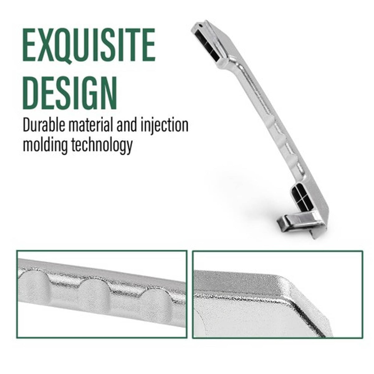 Solid Spare Tailgate Handle Lift Gate Handle Silver Fit For 03-09 Hummer H2 4-Door