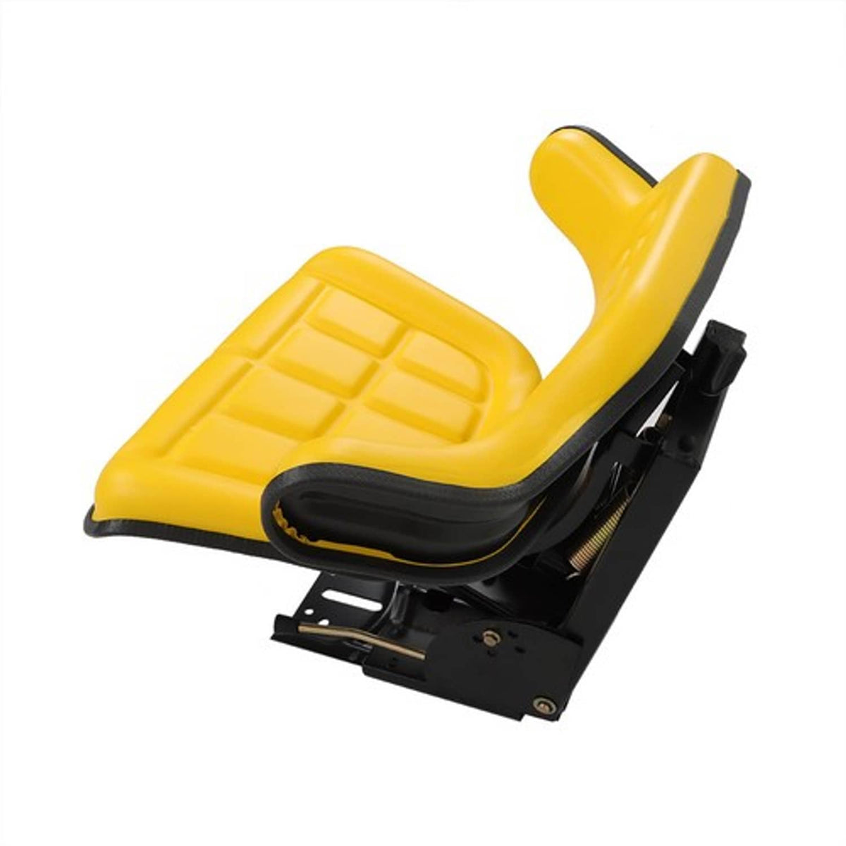 Solid Spare Universal Yellow Tractor Seat Wrap Around Style for John Deere & More