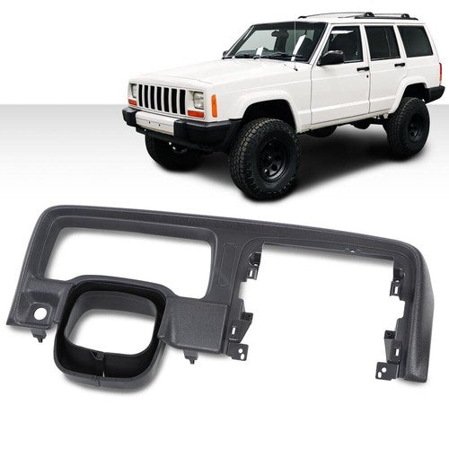Solid Spare Fit For 97-01 Jeep Cherokee XJ Dash Bezel Trim Speedometer Column Surround New