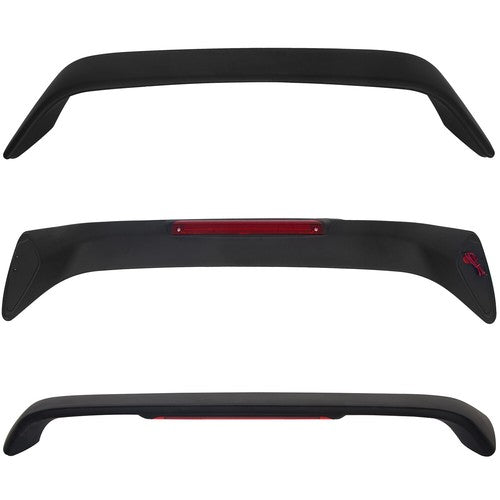 Solid Spare Rear Trunk Spoiler Wing W/LED Brake Light For 96-10 Honda Civic 2Dr