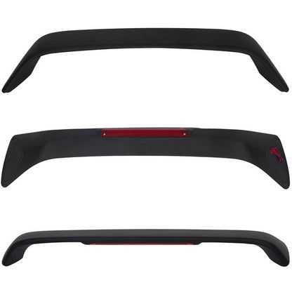 Solid Spare Rear Trunk Spoiler Wing W/LED Brake Light For 96-10 Honda Civic 2Dr