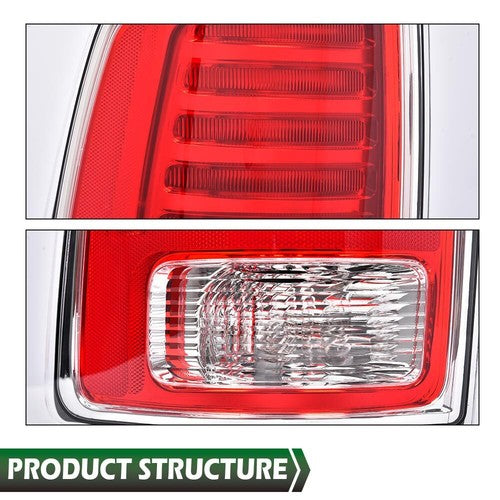 Solid Spare LED Tail Light Brake Lamp Left Driver Side Fit For 2013-2018 Ram 1500 2500 3500