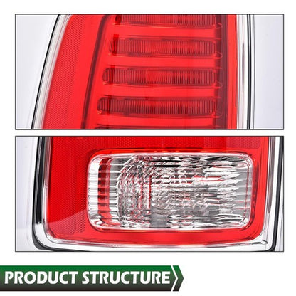Solid Spare LED Tail Light Brake Lamp Left Driver Side Fit For 2013-2018 Ram 1500 2500 3500