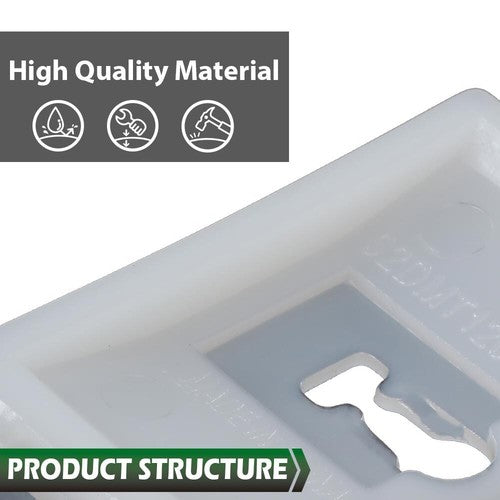 Solid Spare Bed Side Belt Molding Trim Clips Fit For 73-79 Ford F100 F150 F250 F350 Bronco