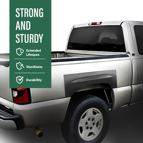 Solid Spare Rear Wheel Arch Quarter Bed Panel Fit For 99-07 Chevy Silverado GMC Sierra PAIR