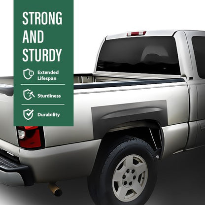 Solid Spare Rear Wheel Arch Quarter Bed Panel Fit For 99-07 Chevy Silverado GMC Sierra PAIR