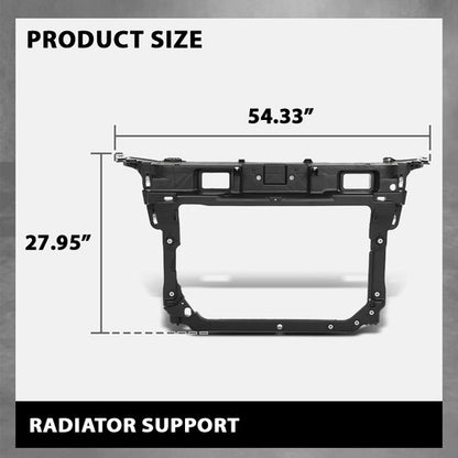 Solid Spare Fit For 2011 2012 2013 2014 Ford Edge Radiator Support Core Assembly FO1225230