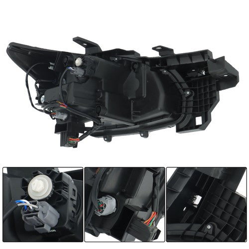 Solid Spare Headlight Projector RH LH Side For Mazda CX-9 2016-2023 Replacement Halogen LED