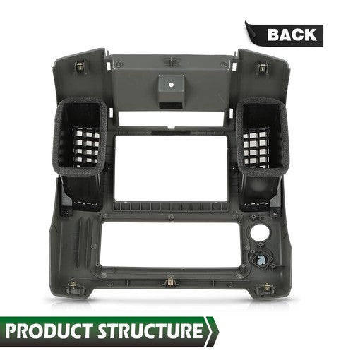 Solid Spare Center Dash Console Instrument Panel Bezel Gray Fit For 05-20 Nissan Frontier