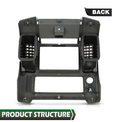 Solid Spare Center Dash Console Instrument Panel Bezel Gray Fit For 05-20 Nissan Frontier