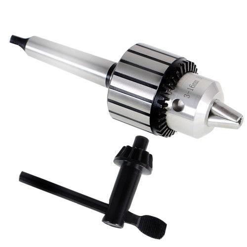 Solid Spare 1/8 - 5/8" Heavy Duty Drill Chuck with R8 Shank Precision Integrated (R8-B18)